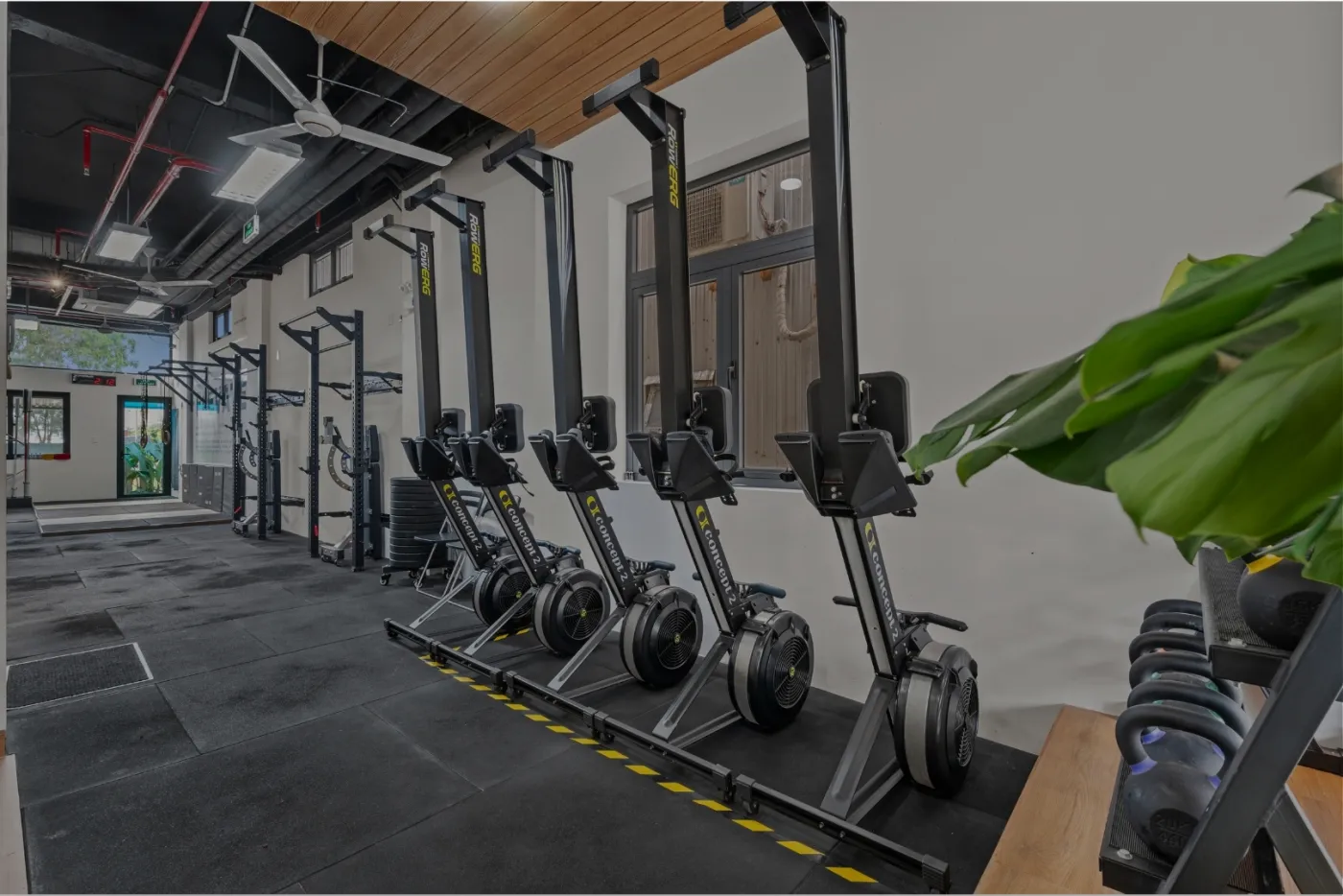Inside the Elevate gym